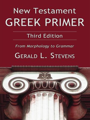 cover image of New Testament Greek Primer